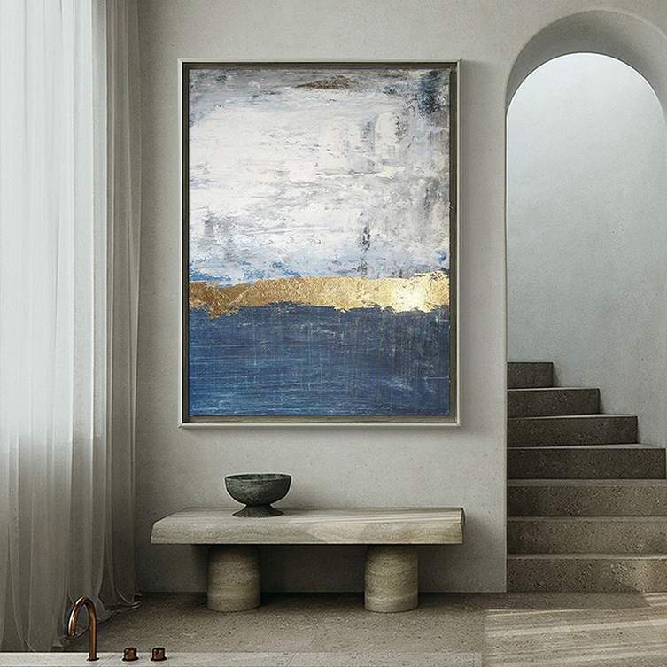 ocean sunset blue navy design 5
